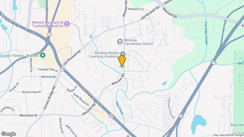 1286-1290 Warsaw Rd Map and Location Details