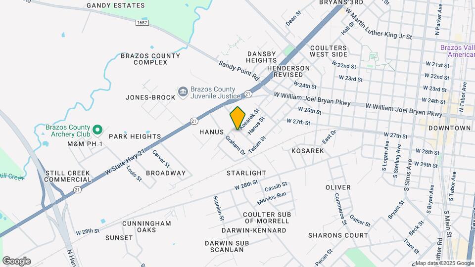 1409 Fannin St Map and Location Details