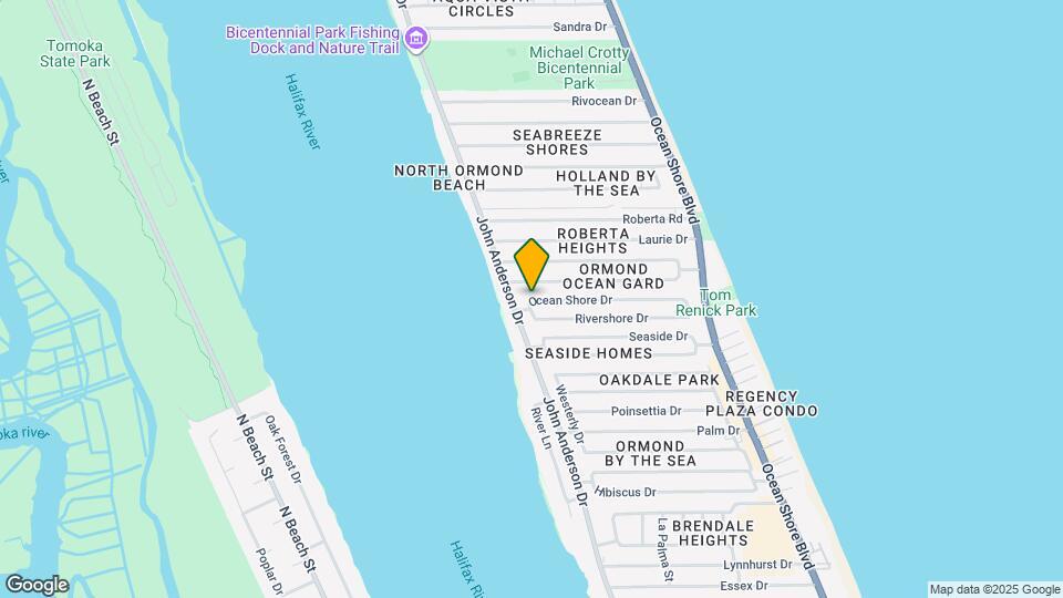 1415 Ocean Shore Dr Map and Location Details
