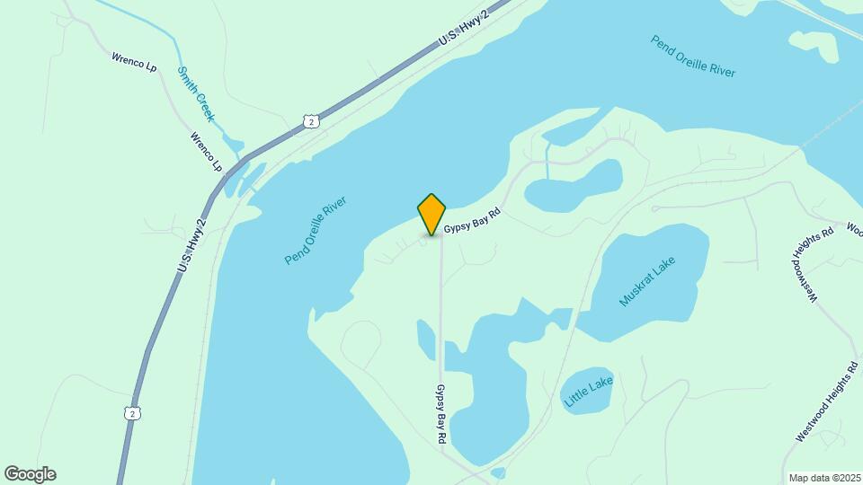 1727 Gypsy Bay Rd Map and Location Details