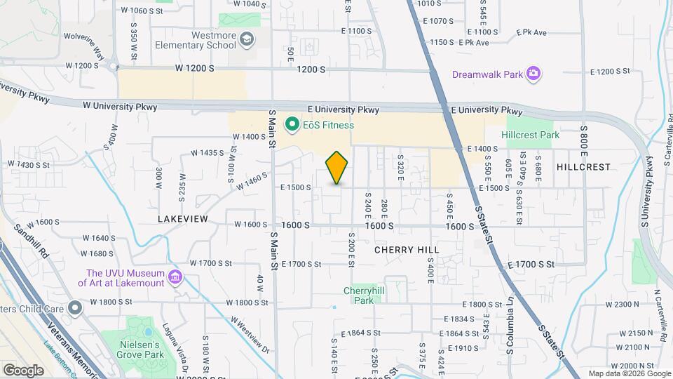 1512 S 175 E St Map and Location Details