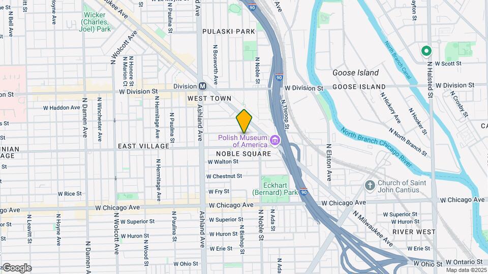 1431 W Cortez St Map and Location Details