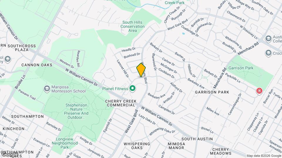 6605 Deatonhill Dr Map and Location Details