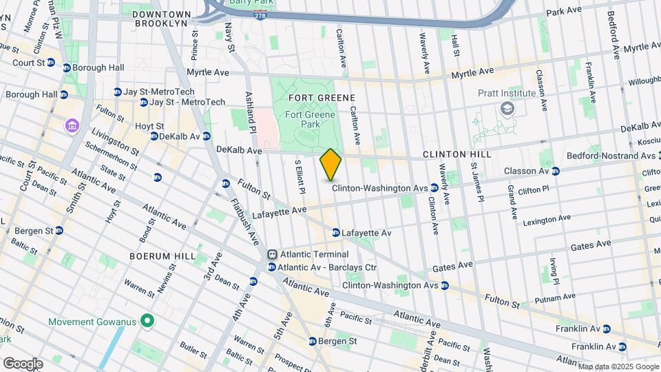 54 S Oxford St Map and Location Details