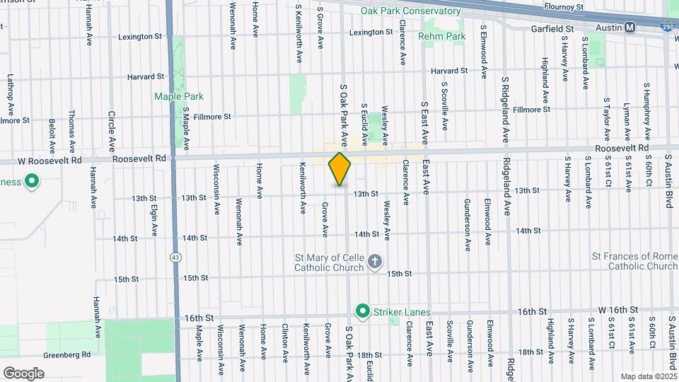 6807 13th St Map and Location Details