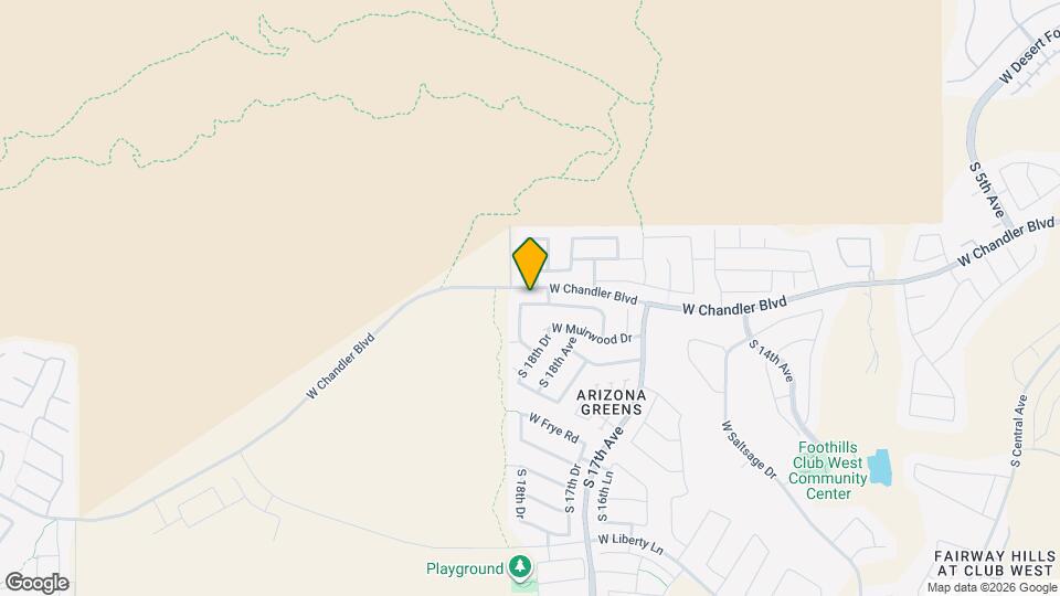 1842 W Brookwood Ct Map and Location Details