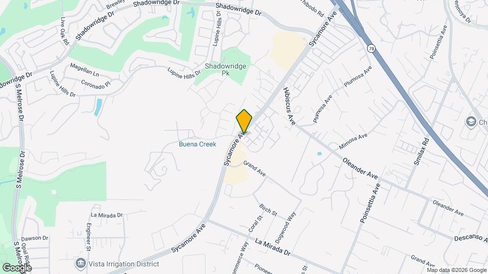 1052 Kendale Wy Map and Location Details