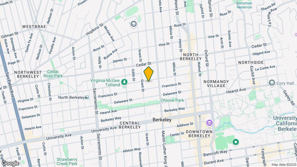 1818 Virginia St Map and Location Details