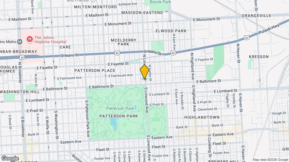 0 N Linwood Ave Map and Location Details