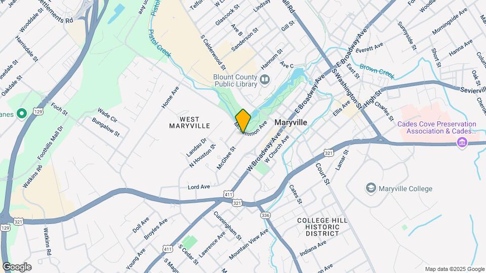 Maryville Towers Apartments Map and Location Details