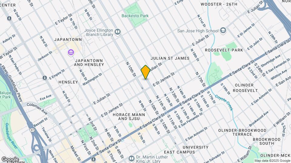 235 N 11th St Map and Location Details
