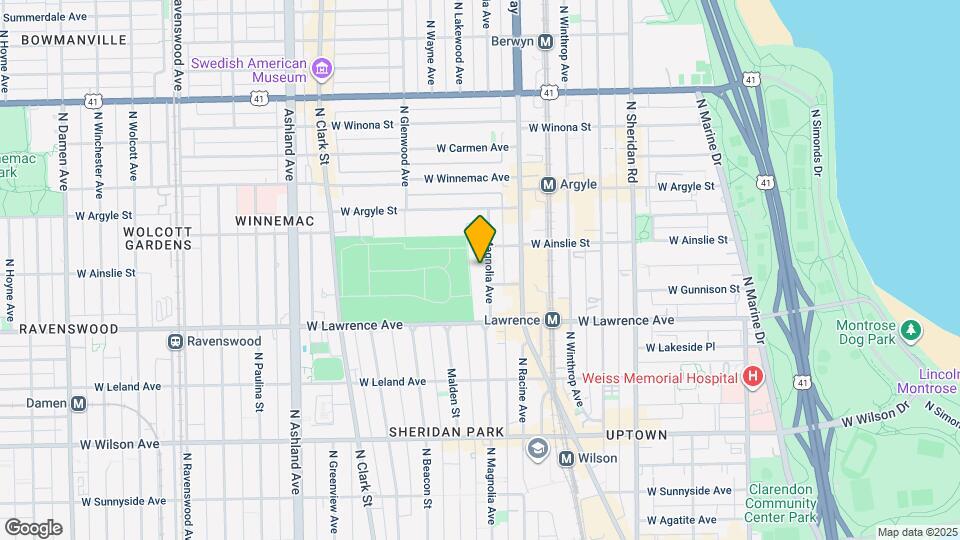 4856 N Magnolia Ave Map and Location Details