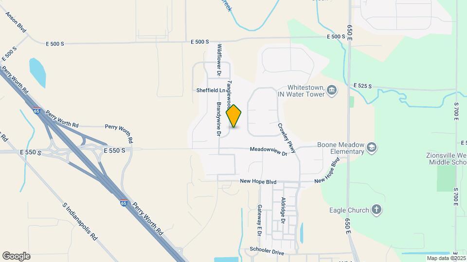 5421 Tanglewood Ln Map and Location Details
