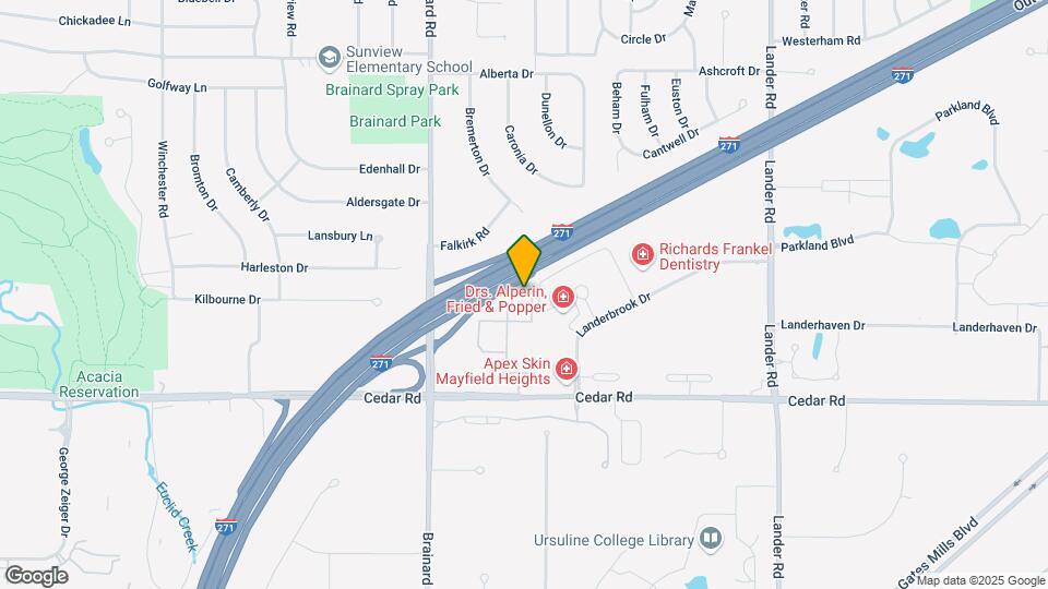 5836 Tiffany Ct-Unit -1 Map and Location Details