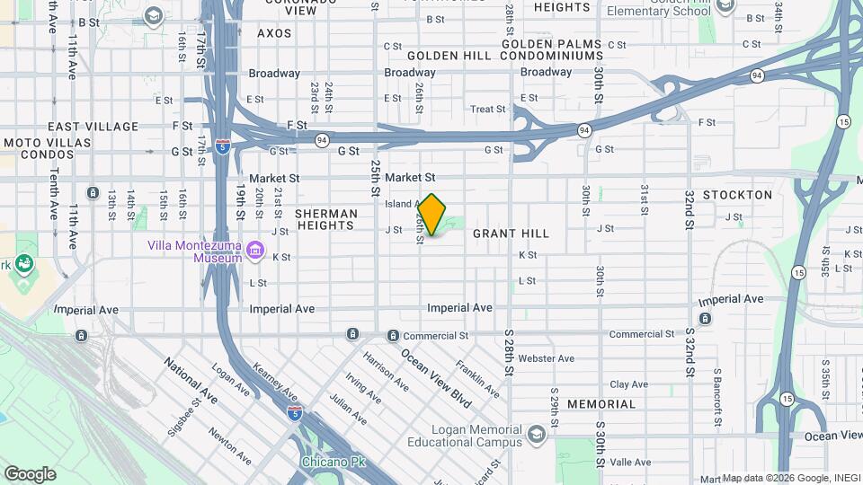 2625 J St Map and Location Details