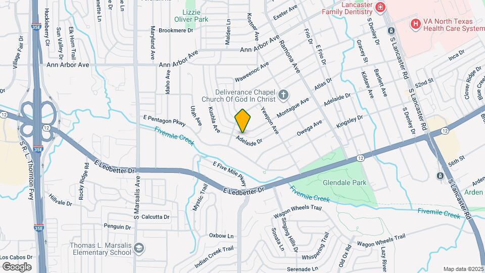 1219 Adelaide Dr Map and Location Details