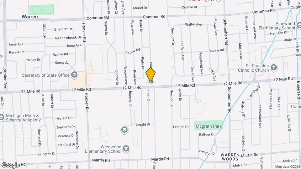 29105 Palomino Ave. Map and Location Details