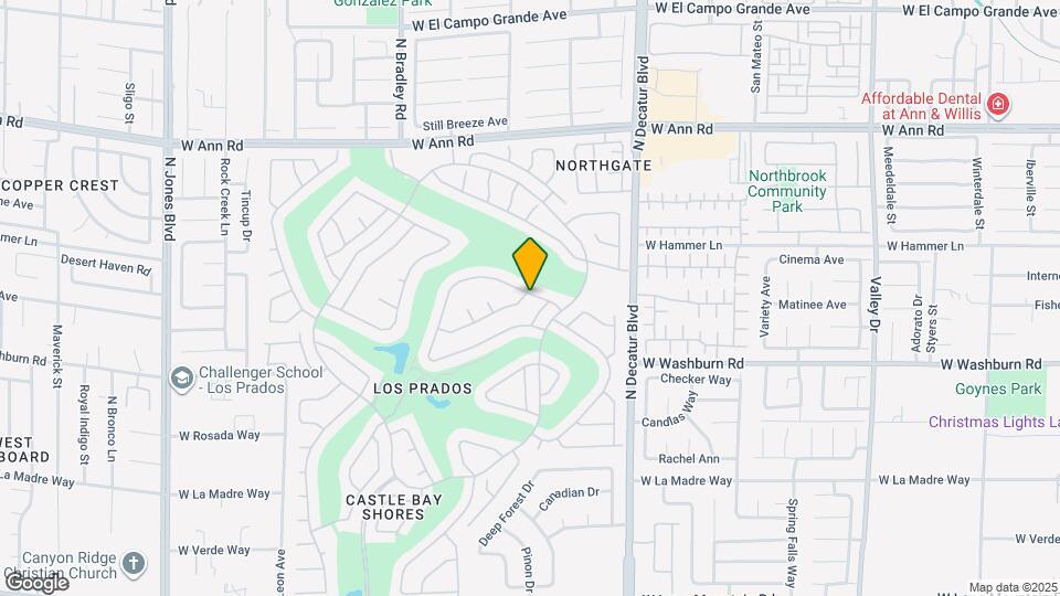 5001 Palm View Dr Map and Location Details