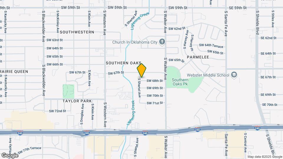 625 SW 68th St Map and Location Details