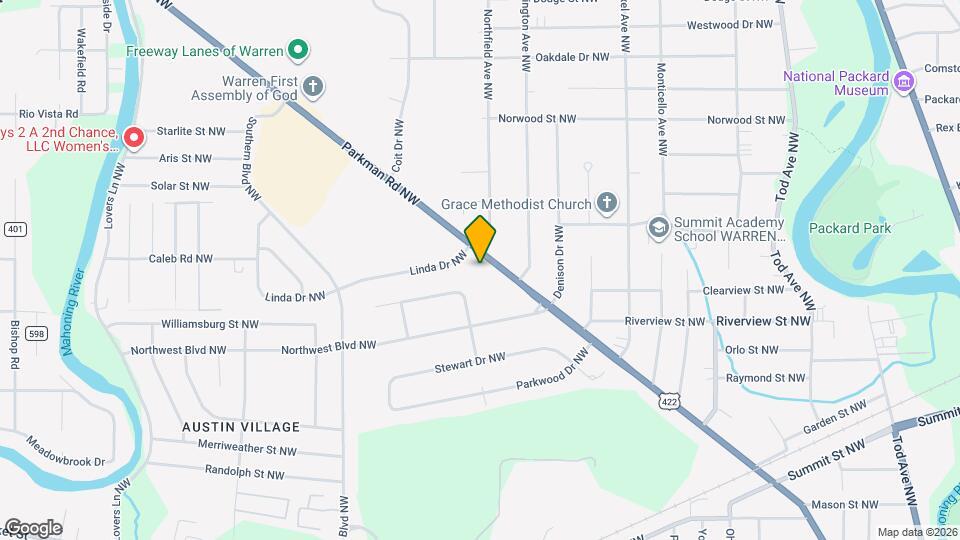 1983 Parkman Rd NW Map and Location Details