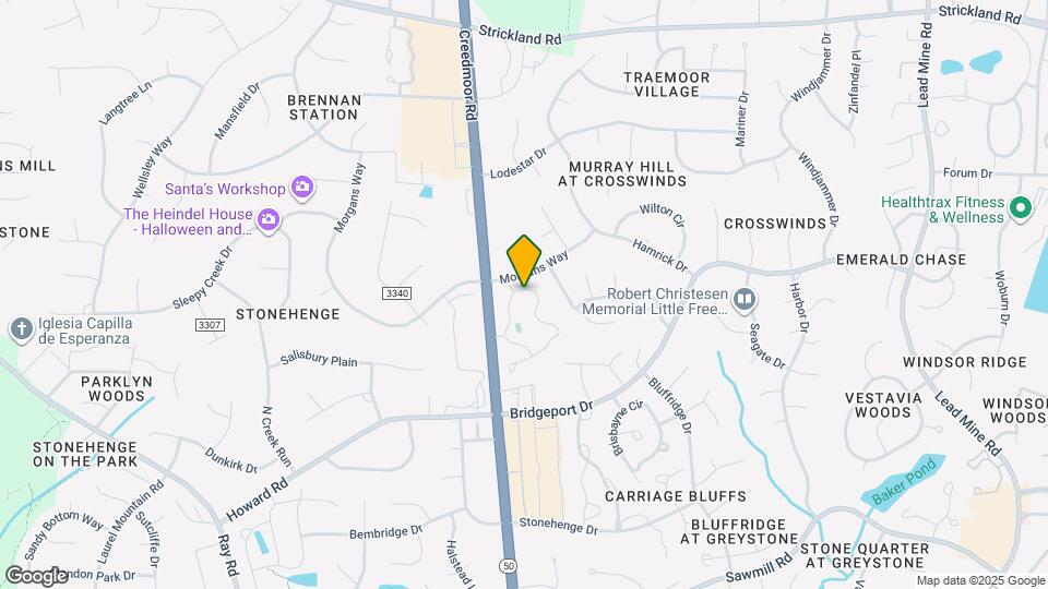 7704 Falcon Rest Cir Map and Location Details