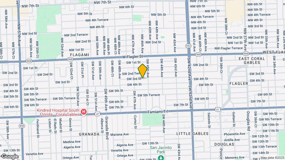 4528 SW 3rd St Map and Location Details