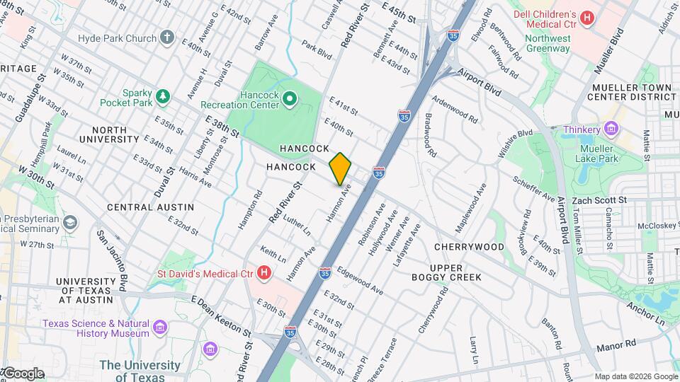 3710 Harmon Ave Map and Location Details