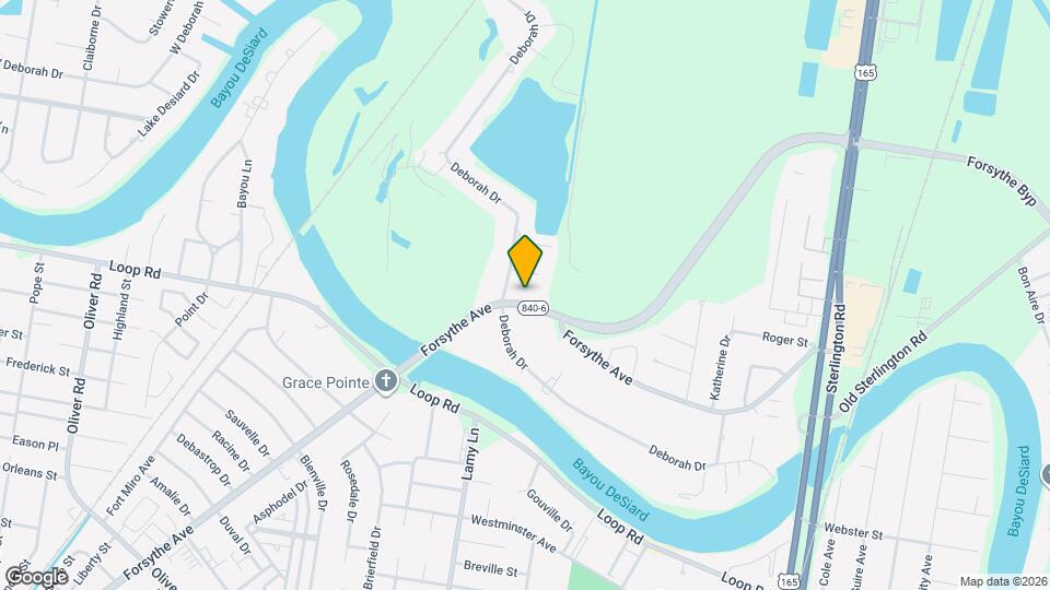 3605 Forsythe Ave Map and Location Details