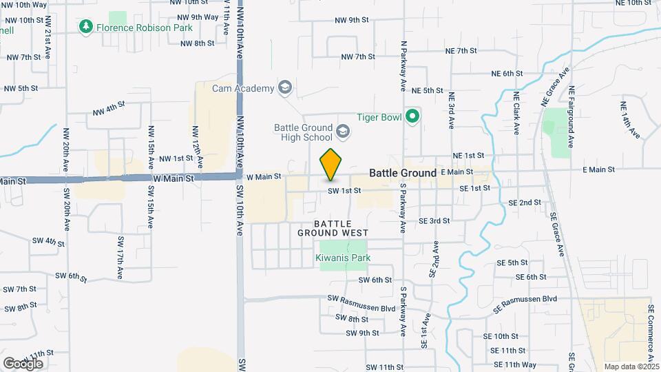 404 SW 1st St Map and Location Details