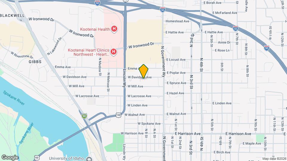 342 W Davidson Ave Map and Location Details