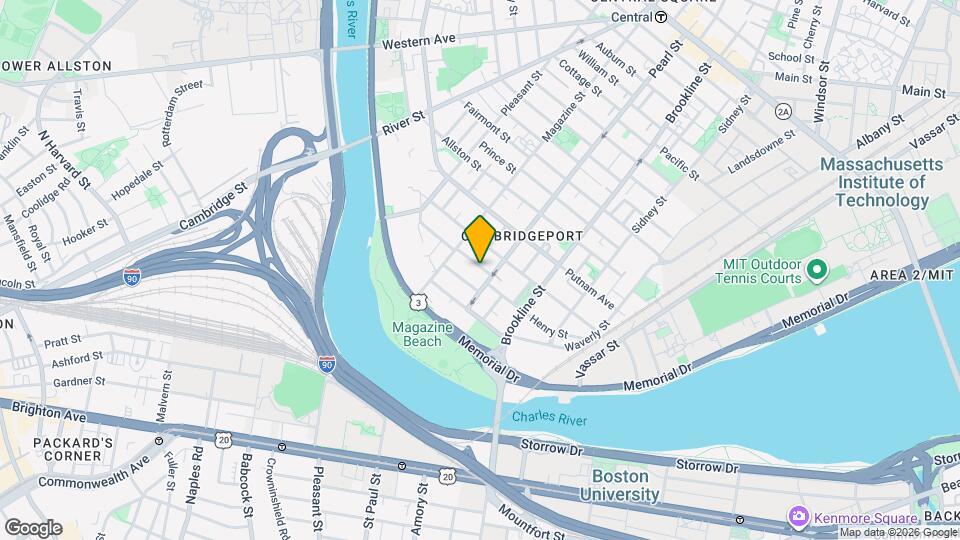 12 Tufts St, Unit 3 Map and Location Details