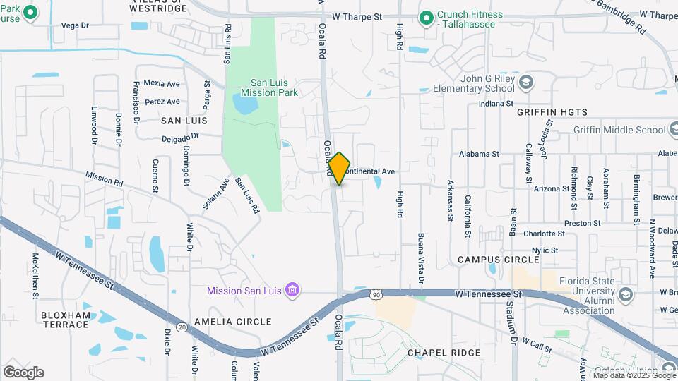 1169 Ocala Rd Map and Location Details