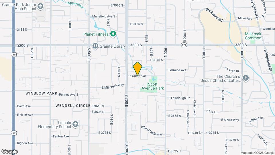 3462 Scott Park Ln Mapa y Detalles de la Ubicación