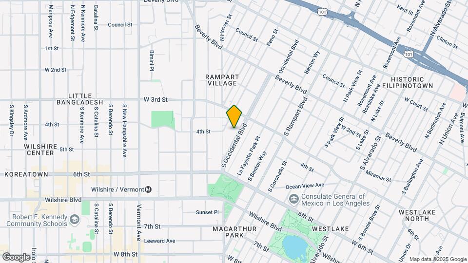 343 S Occidental Blvd Map and Location Details