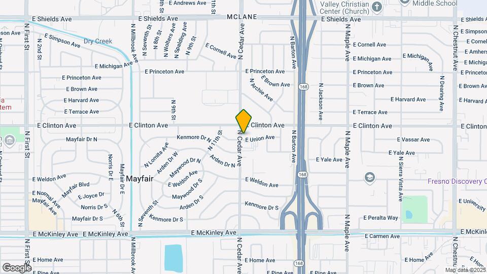 4205-4215 E Union Ave Map and Location Details
