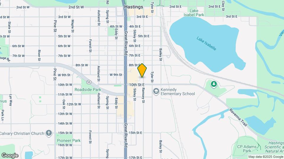 926 Ramsey St Map and Location Details