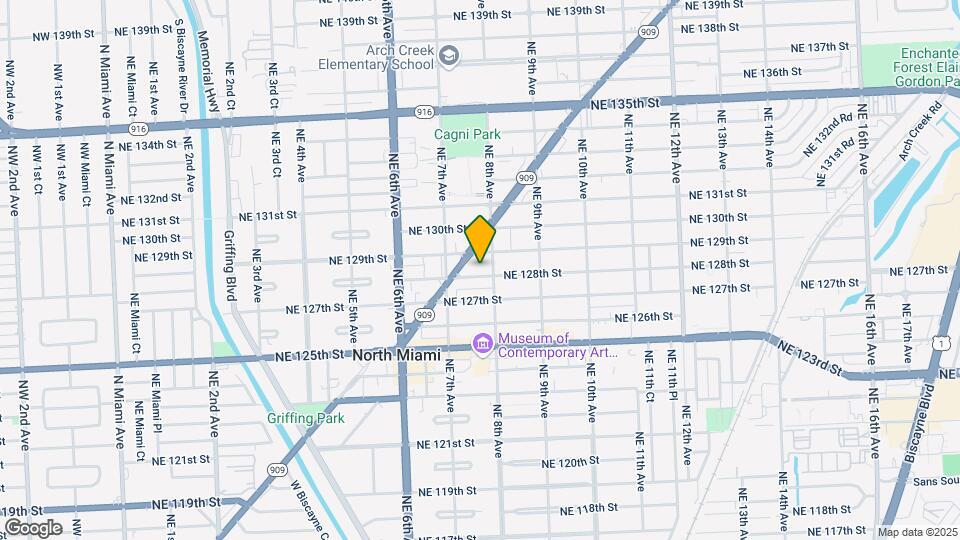 759 NE 128th St Map and Location Details