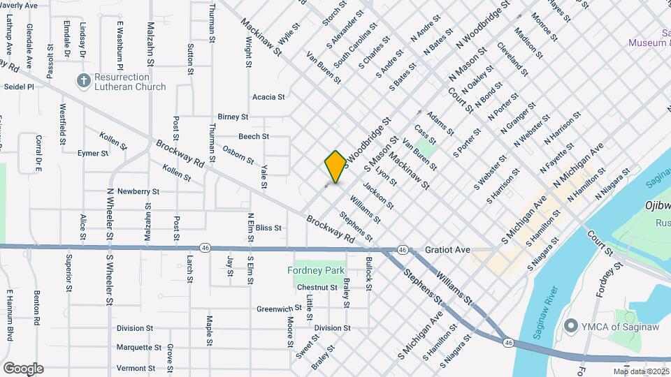 802 S Woodbridge St Map and Location Details