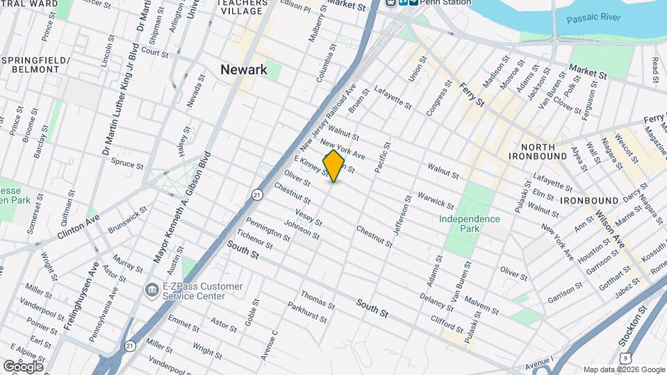 196 McWhorter St Mapa y Detalles de la Ubicación