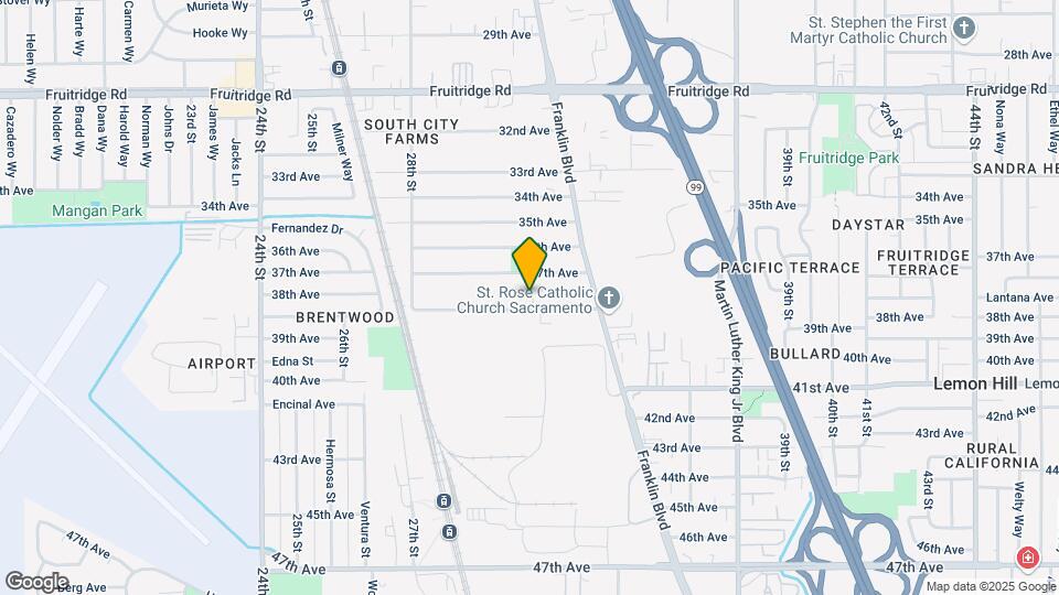 3171 38th Ave Map and Location Details