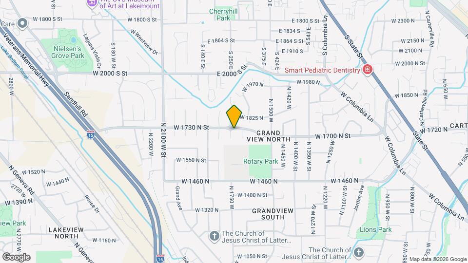 1731 W 1730 N St Map and Location Details