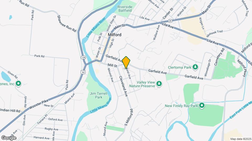 25 Laurel Ave Map and Location Details