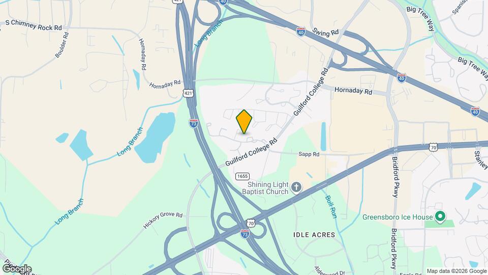 800 Folly Ct Map and Location Details