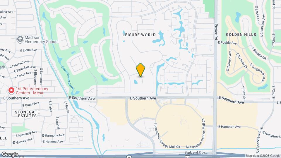 1396 Leisure World Map and Location Details