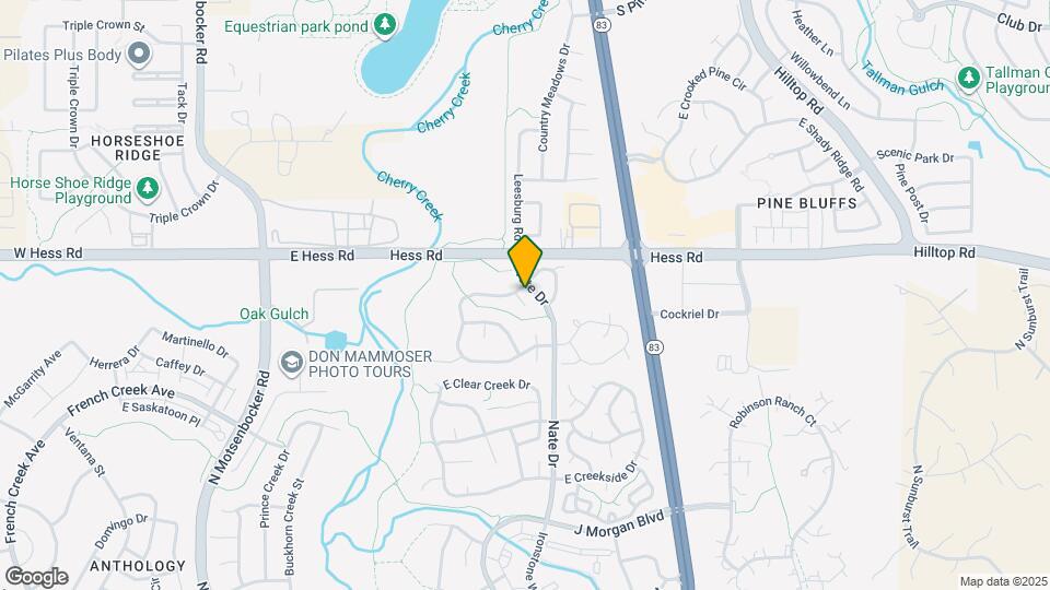 12362 S Chateau Creek Ct Map and Location Details