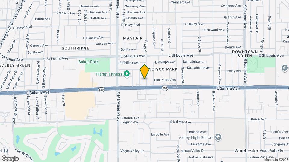 2400 S 15th St Map and Location Details