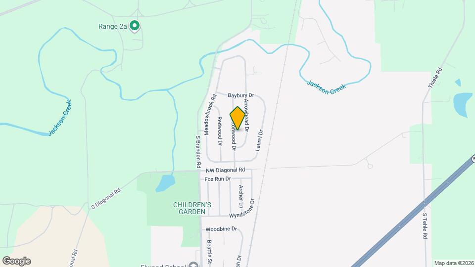 898 Cottonwood Dr Mapa y Detalles de la Ubicación