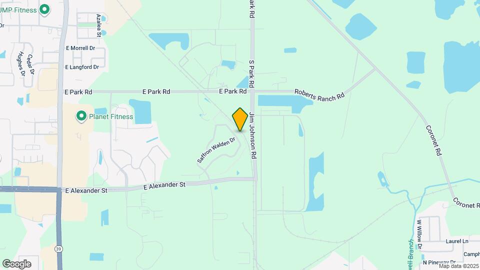 1101 Walden Pond Dr Map and Location Details