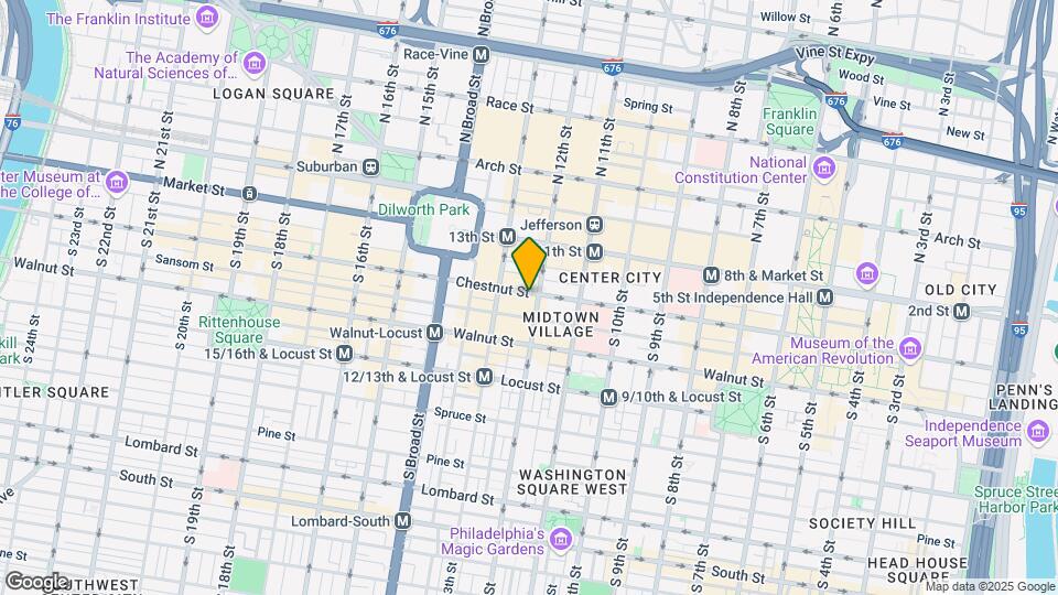 FOUND Residences | Philadelphia Map and Location Details