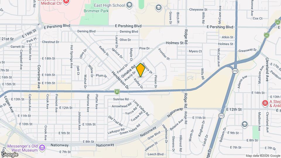 3213 Boxelder Dr Map and Location Details